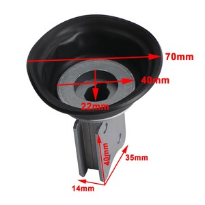 Areyourshop 1x ไดอะแฟรมคาร์บูเรเตอร์เมมเบรน Fit สำหรับ <span class=keywords><strong>Yamaha</strong></span> <span class=keywords><strong>XV</strong></span> 750 <span class=keywords><strong>XV</strong></span> <span class=keywords><strong>1100</strong></span> <span class=keywords><strong>Virago</strong></span> Gussrad - Product Image 2