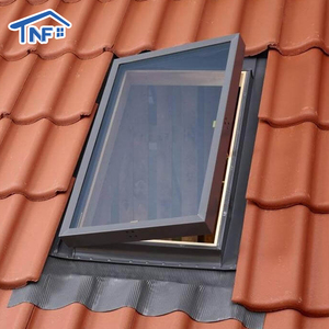 Moderna finestra a battente in vetro Low-E con telaio in lega di alluminio a battente stile aperto per <span class=keywords><strong>accesso</strong></span> al <span class=keywords><strong>tetto</strong></span> - Product Image 3