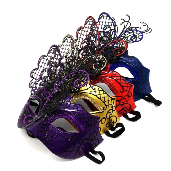 Halloween Party Gemaskerd Bal Masker Vrouwen Venetiaans Masker Voor Mardi Gras Bruiloft