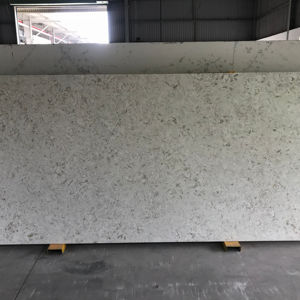 Wholesale High Quality White Quartz Slabs Q9372 Polished Cloudy Gray Veins Engineered Stone Countertop Wholesale - Product Image 3