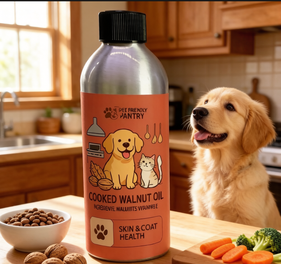 High Quality Cooked Walnut Oil for Pets Rich in Vitamin E Fatty Acids ...