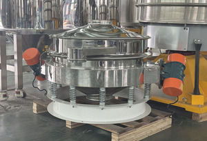 Factory <strong>Sourcing</strong> Direct Discharge Vibrating Screen High Productivity Stainless Steel 304 Horizontal Motor Straight-discharge - Product Image 5