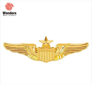 Épinglette de badge d'avion magnétique, compagnie aérienne, ailes, <span class=keywords><strong>Emirates</strong></span> - Product Image 3