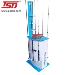 Özel perakende mağaza olta kamışı şamandıra akrilik olta vitrin rafı raflı <span class=keywords><strong>stand</strong></span> - Product Image 4