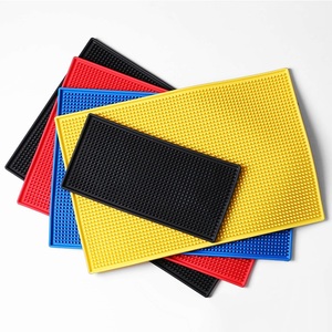 Tapis de bar écologiques et durables, tapis à bière, tapis de bar en caoutchouc, articles pour bar - Product Image 1