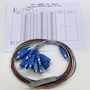 Divisor PLC 1*16 SC/UPC Directo de Fábrica, Conector SC, Tubo de Acero de 0.9mm, Divisor de Fibra Óptica para Redes FTTH, FTTB, FTTX - Product Image 2