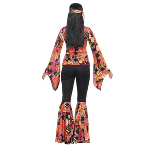 Fábrica al por mayor de encargo de la trajes hippie ropa <span class=keywords><strong>mujer</strong></span> 70s vestido traje 60s traje de Halloween <span class=keywords><strong>para</strong></span> las mujeres - Product Image 3