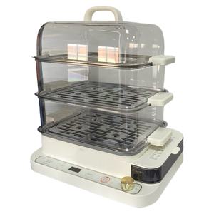 20L電気蒸し器、60秒クイックスチームタイマー付き、ステンレス製ラック、保温機能付き、健康的な家庭料理に - Product Image 2