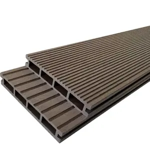 WPC 합성 옥외 decking 또는 테라스 마루 또는 단단한 단단한 나무 합성 decking 널 사각 구멍