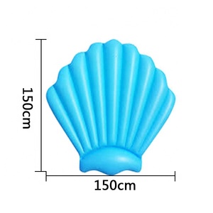 Nhà Máy Chất Lượng Cao 0.25 Pvc Hồ Bơi Nổi Vỏ Màu Xanh Cho Bên <span class=keywords><strong>Inflatable</strong></span> Float Vỏ Màu Xanh Bơi Float Giường - Product Image 4