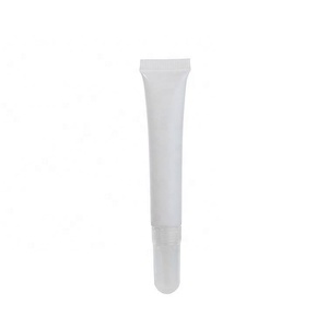 New Design 10ml Empty Soft Tube Private Label Lipgloss Squeeze Tubes with Brush - Product Image 6