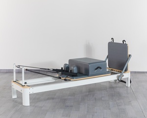 Reformer de Pilates de Aluminio de Grado Comercial LUMINE, Estructura Resistente, Diseño Portátil, <span class=keywords><strong>Beneficios</strong></span> para la Salud, para Estudios de Pilates y Fitness - Product Image 5