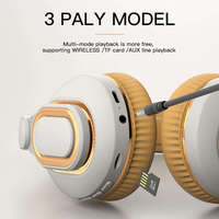 Écouteurs sans fil pliables H7 Bass Surround Sound HIFI True Stereo pour le sport et le gaming, intra-auriculaires