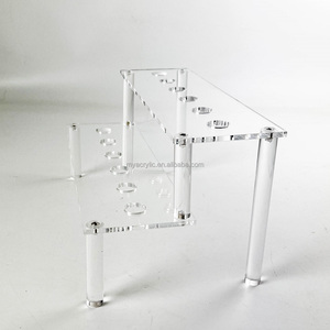 Tùy chỉnh <span class=keywords><strong>Acrylic</strong></span> 2 hoặc 3 lớp hiển thị với lỗ Ice Cream Cone hiển thị đứng tự chọn phục vụ chủ - Product Image 3