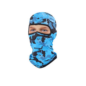 Männer Frauen Schwarz UV-Schutz Staub dicht Wind dichte Milch Seide Sturmhaube Gesichts maske Zum Skifahren Snowboarden Radfahren Wandern - Product Image 4