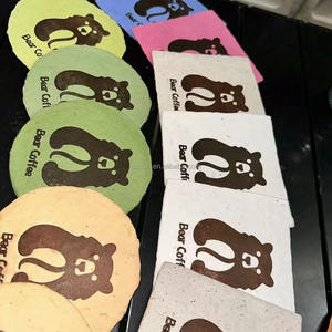 Gran oferta, papel de semilla personalizado promocional, tamaño del cliente, tarjeta de papel ecológica, tamaño del logotipo, papel de semilla - Product Image 3