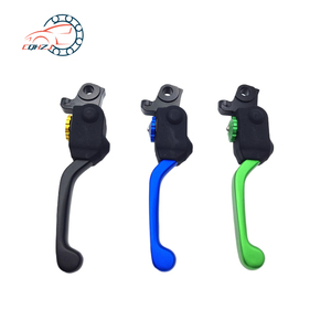 Palanca de Freno Delantero para Motocicleta CQHZJ, Palanca de Freno Plegable para <span class=keywords><strong>Motocross</strong></span>, 7 Velocidades Ajustables para YAMAHA <span class=keywords><strong>KAWASAKI</strong></span> - Product Image 4