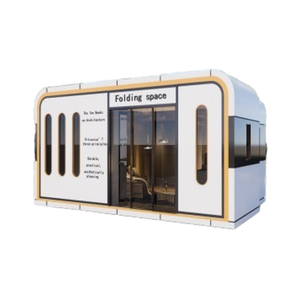 Casa de cápsula de acero prefabricada europea, Instalación rápida, portátil, desmontable para hoteles, hogar, oficina, nueva construcción, bienes raíces - Product Image 6