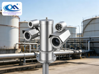 Caméra Spectrale Pan-Tilt Anti-Explosion XINGYAO |   MWIR refroidi |   Détection de fuite de gaz par IA |   Acier inoxydable 304 |   Ex d IIB T6 |