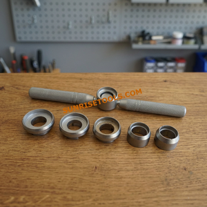 SUNTOOLS/STIPL ที่เปิดฝาเหล็กคุณภาพสูง รุ่น 760A พร้อมด้ามจับยางและไม้ สำหรับงานซ่อมนาฬิกาและงานทำแม่พิมพ์ - Product Image 4