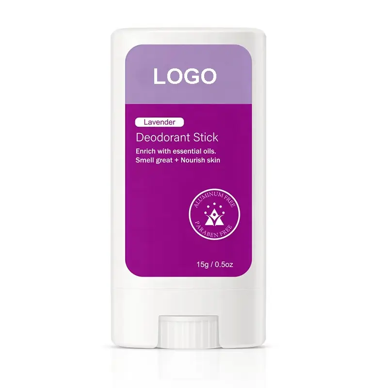 Langlebiger frischer Körper festes Parfüm tragbar guter Geruch fester Deodorant Tube benutzer definiertes Logo Körpergeruch entferner für Mann und Frau