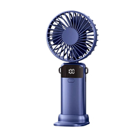 Mini ventilateur portable USB rechargeable, pliable, en plastique, électrique, pour le bureau, les étudiants, la voiture, l'extérieur, cadeau idéal