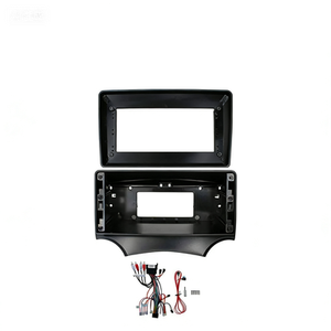 Cadre d'autoradio populaire et durable de 9 pouces noir mat pour <span class=keywords><strong>Ford</strong></span> Ka, compatible Android - Product Image 1