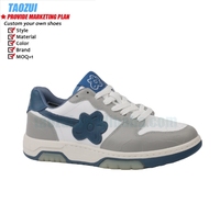 Chaussures tendance à semelles épaisses personnalisées, semelles de chaussures à coussin d'air, chaussures de skate vierges pour hommes, design original, prix d'usine