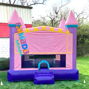 Château <span class=keywords><strong>gonflable</strong></span> commercial pour enfants, château de saut <span class=keywords><strong>gonflable</strong></span> pour enfants, château <span class=keywords><strong>gonflable</strong></span> princesse violet et rose - Product Image 2