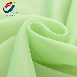 <span class=keywords><strong>Pas</strong></span> <span class=keywords><strong>cher</strong></span> 100% Polyester Térylène Sheer Gaze/Voile <span class=keywords><strong>Tissu</strong></span> pour Cuisine Rideau ou rideau voile - Product Image 2