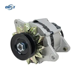 12V 60A ròng rọc duy nhất cho ISUZU 4bc1 4bc2 với bơm chân không 50cc alternator lr140426 lr140426 lr140433 lr150421 lr150434 lr150441