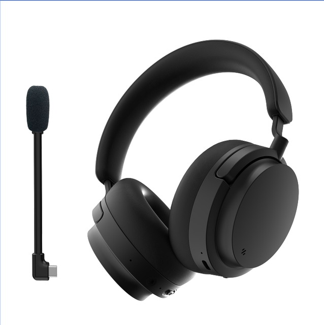 125H Playtime ANC Active Noise Cancelling Wireless Headphones Bluetooth5.4 Over Ear4 Mics Qualcomm Chipset OEM Factory