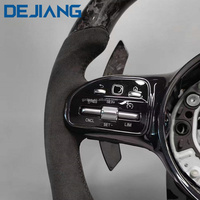 Volant en fibre de carbone forgé fourni par l'usine pour Mercedes-Benz AMG W204 W222 W207 Classe S Classe G GT avec LED