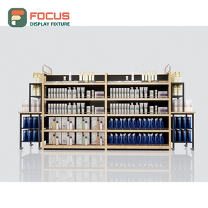 Freestanding Wig Display Counter Glass Showcase Drawer Integrated Shelf Shop Display Counter - Product Image 4
