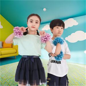 Pulsera deportiva de rayas coloridas para actuación de baile, accesorio de mano de porristas para decoraciones de fiesta para el regreso a la escuela - Product Image 5