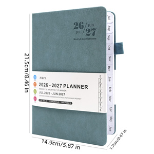 Agenda 2026-2027 A5 de Cuero PU Personalizada con Tapa Dura, Impresión Personalizada para <span class=keywords><strong>Acuerdos</strong></span> Laborales, Gran Venta - Product Image 3