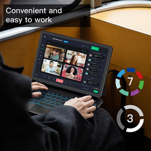 Hot-selling Portable Smart Ultra-thin Magnetic Wireless <strong>Keyboard</strong> case for iPad A16 11-inch Tablet <strong>Computer</strong> case - Product Image 4