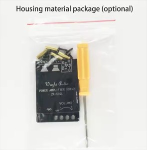 เครื่องขยายเสียงดิจิตอลไร้สาย รุ่น ZK-502L MINI BT 5.0 DC 5-24V กำลังขับ 50Wx2 บอร์ดสเตอริโอ บลูทูธ แอมป์ ZK 502L - Product Image 4