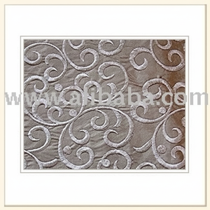 Tissu brodé de soie, d'origine, Dupion - Product Image 1