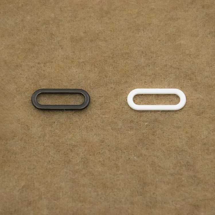 Factory Price 15mm Nylon Coated Metal Underwear Accessory Bra Ring Adjuster