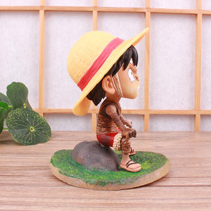 XR 13cm Anime Pièce <span class=keywords><strong>Chapeau</strong></span> <span class=keywords><strong>De</strong></span> <span class=keywords><strong>Paille</strong></span> Bandage Luffy Cry PVC Action <span class=keywords><strong>Manga</strong></span> Collection Modèle Figurine Enfants Jouets Poupée Une Figure - Product Image 5