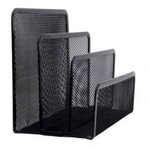 Oferta Especial: Organizador de Escritorio de Malla Metálica de 3 Secciones, Bandeja para Cartas, Porta Cartas, Color Personalizado, Suministros de Oficina al Mejor Precio - Product Image 1