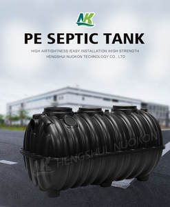 <span class=keywords><strong>Biodigesteur</strong></span> souterrain en plastique pour le traitement des eaux usées domestiques, Mini 0.6 0.8 1 M3 HDPE Fosse septique - Product Image 6