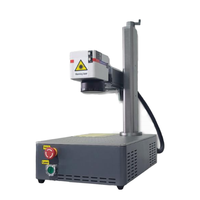 Machine de marquage laser de bureau 20W/30W/50W Machine de marquage laser à fibre portable pour la fabrication automobile