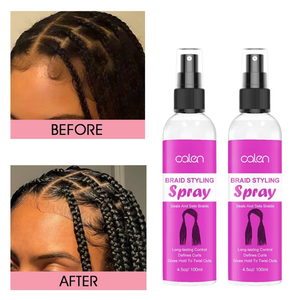 개인 상표 안티 가려움 두피 헤어 모이스춰 라이징 트위스트 Locs 스타일링 브레이드 스프레이 - Product Image 1