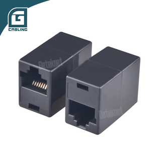 Gcabling Bộ Ghép Nối RJ45 5 Gói Bộ Ghép Nối 1 Đến 1 Dây Cáp Lan Mạng Ethernet Bộ Chuyển Đổi Nối Dài UTP FTP RJ45 - Product Image 1