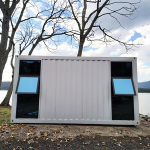 Trung Quốc 20ft 40ft phẳng gói Kim Loại cấu trúc thép mô-đun di động di động prefab vận chuyển <span class=keywords><strong>container</strong></span> Kit văn phòng nhà Khung nhà - Product Image 5