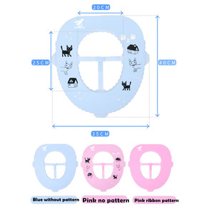 Coussin de siège de toilette chauffant en silicone imperméable pour la maison, avec protection et stérilisation, en caoutchouc souple, pour les soins capillaires - Product Image 4