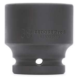 Gedore ซ็อกเก็ตกระแทก R73002710สีแดง3/4 "หกเหลี่ยม27มมยาว54มม - Product Image 1