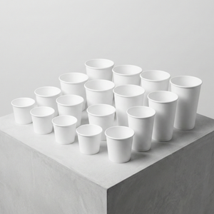 Gobelet en papier à paroi simple de 270 ml (9 oz) imprimé sur mesure, léger, de qualité alimentaire, jetable, pour café à emporter, dégustations et événements - Product Image 6